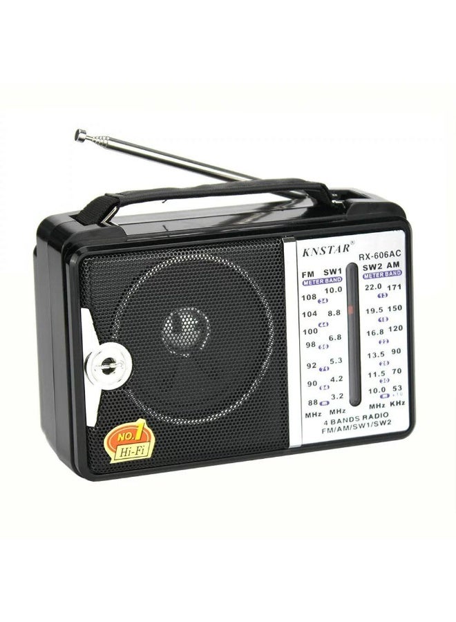 راديو متعدد الوظائف مع استقبال FM/AM وصوت نقي – تصميم عملي للاستخدام المنزلي والمكتبي والتنقل H - Image 3